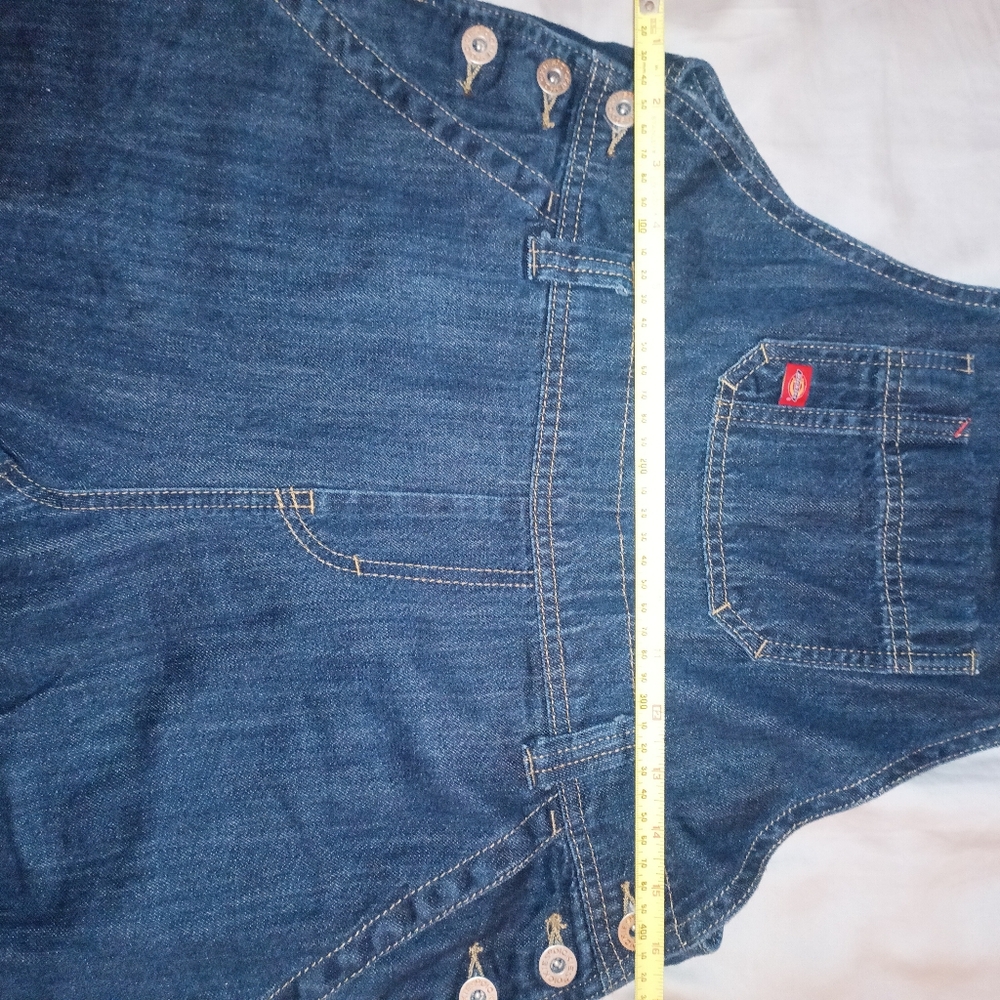 Dickies Red Tag Blue Denim Overalls. - Picture 10 of 10
